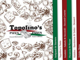 Topolino's Italian menu