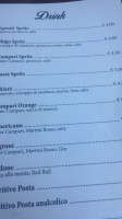 Caffe Posta menu