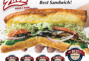 Zubs Pizza Subs food