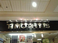 Timothy's World Coffee inside