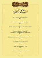 Krol Bernadetta Alpejska Chata menu