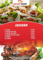 Delish Foods And Hotwings menu