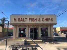 H Salt Esquire Fish Chips outside