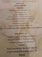 Buckley's And Catering menu