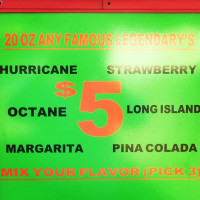 Daiquiri Island Togo menu