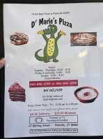 D' Marie's Pizza food
