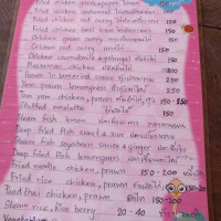 Mama's Kitchen menu