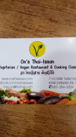 On’s Thai-issan Vegan food
