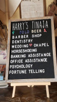 Harry's Tinaja menu
