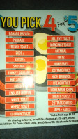 Freedom Square Diner menu