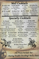 Game Grog menu