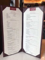 Hudson Room menu