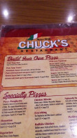 Chuck's menu
