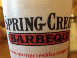 Spring Creek Barbeque food