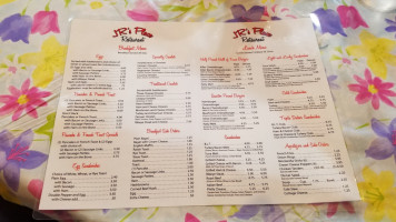 Jr's Place menu