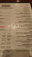 Coalfire Pizza menu