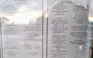 A La Bilal menu