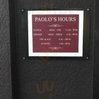 Paolo's Italian Restaurant inside