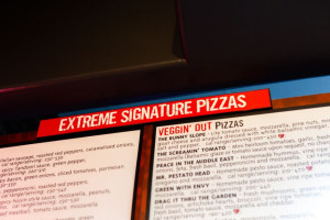 Extreme Pizza inside