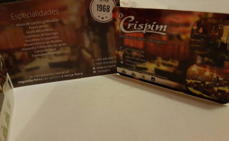 O Crispim- Petisqueira menu