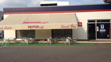 Motor Cafe' outside