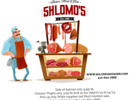 Shlomo's Kosher Meat And Fish Market food