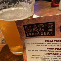 Mac's Bar Grill food