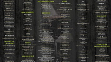 Bistro 516 menu