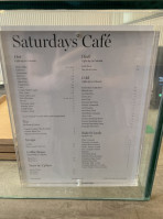 Saturdays Nyc Crosby St menu