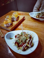 Cafeteria Sushi Anime food
