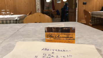 Bar Pizzeria Ristorante Da Romano inside