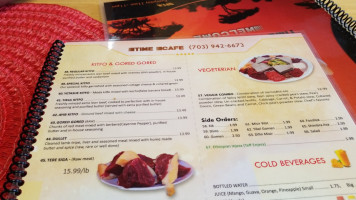 Time Ethiopan Cafe And Market menu