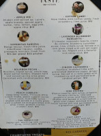 Taste Kitchen menu