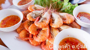 อ กุ้งเผา พิมาย Orkungphao Phimai food