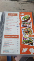 Chonthicha Seafood menu
