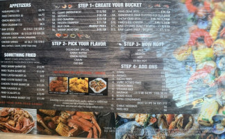 Oceancrat The Boiling Seafood menu