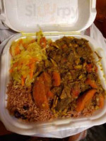 Famous Jamaican Jerk Seafood food