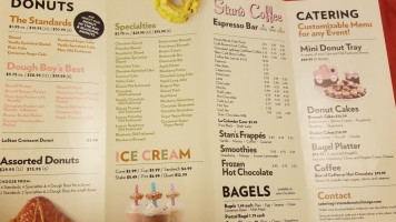 Stan's Donuts Coffee menu