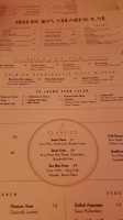 Jeff Ruby's Steakhouse Lexington menu