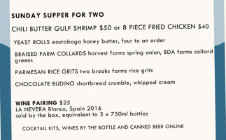 Automatic Seafood And Oysters menu