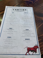 Cantina Taqueria Tequila menu