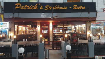 Patrick's Steakhouse menu