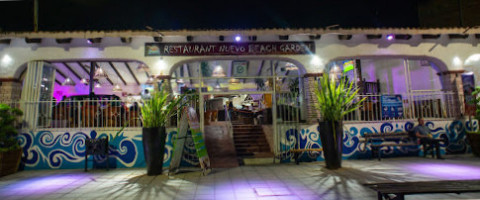 Nvo. Beach Garden Restaurant Bar inside