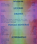 Camarões Prime menu