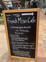 French Miso Cafe outside