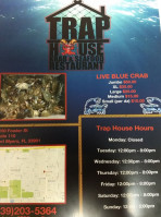 Trap House Krab And Seafood menu