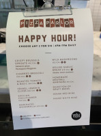 Pizza Parlor menu