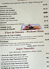 Cafe Las Americas menu