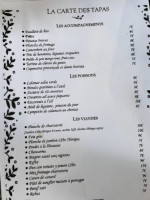 Comptoir Del Albi menu