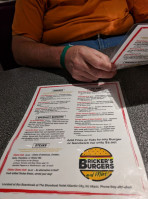 Bricker’s Burgers menu